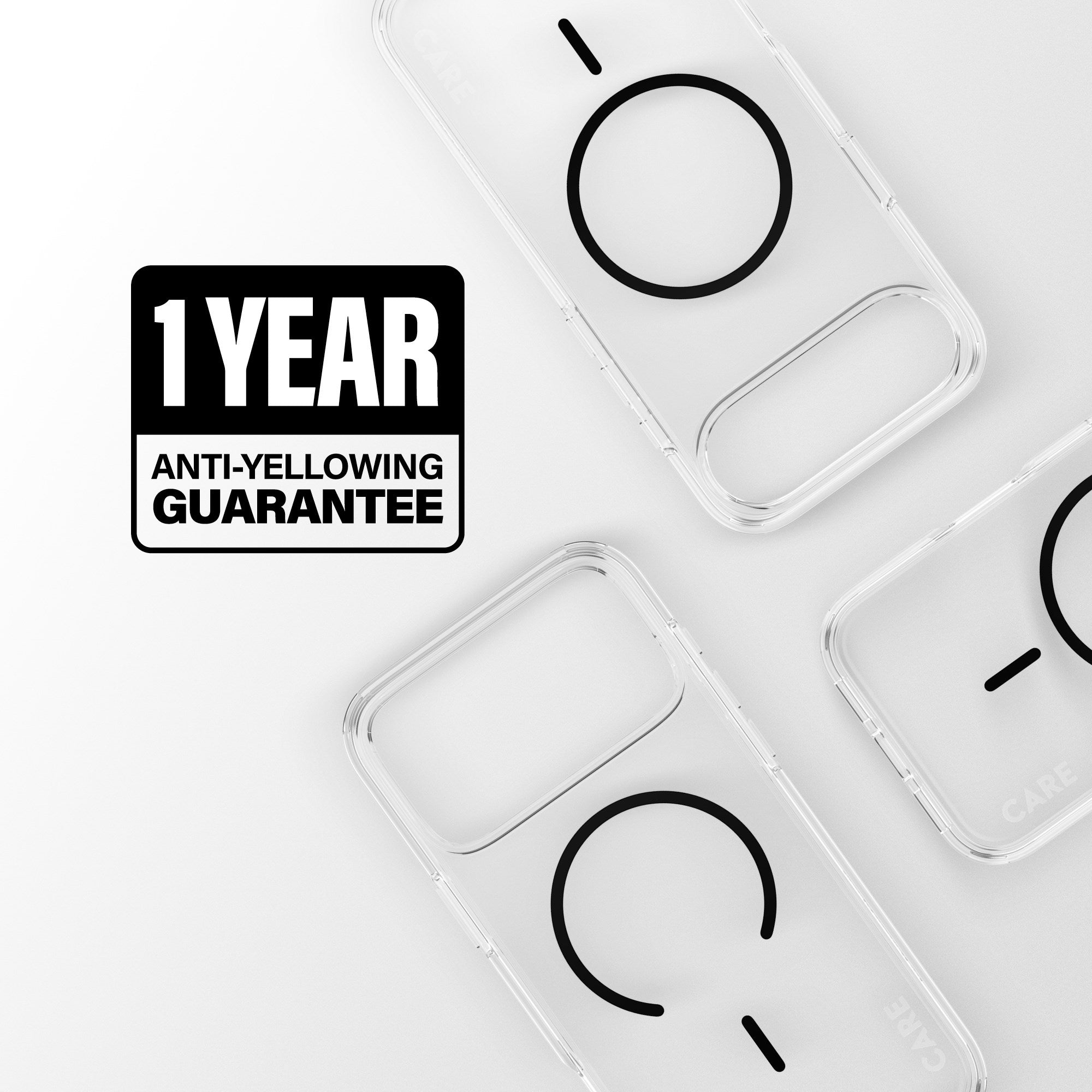 CARE™ by PanzerGlass® Urban Explorer Case Transparent w. Black MagSafe iPhone Air